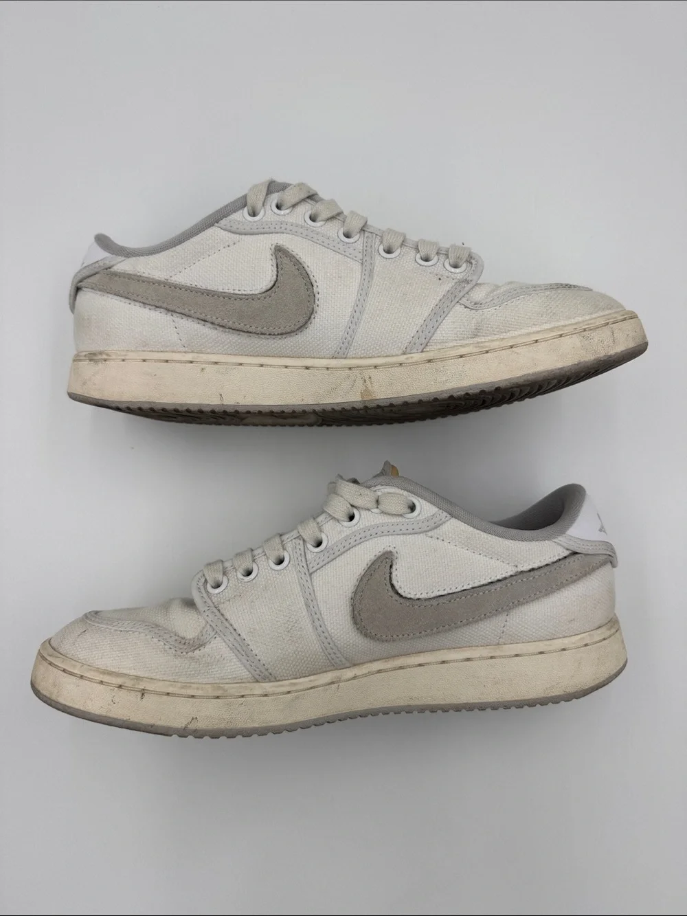 Nike Jordan AJKO 1 Low SP Men’s Low-Top Sneakers — White/ Neutral Grey/ Sail